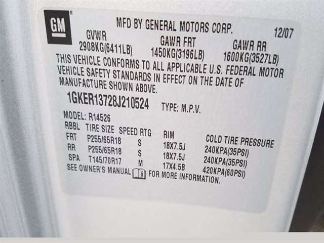 GMC Acadia 2008 photo 21